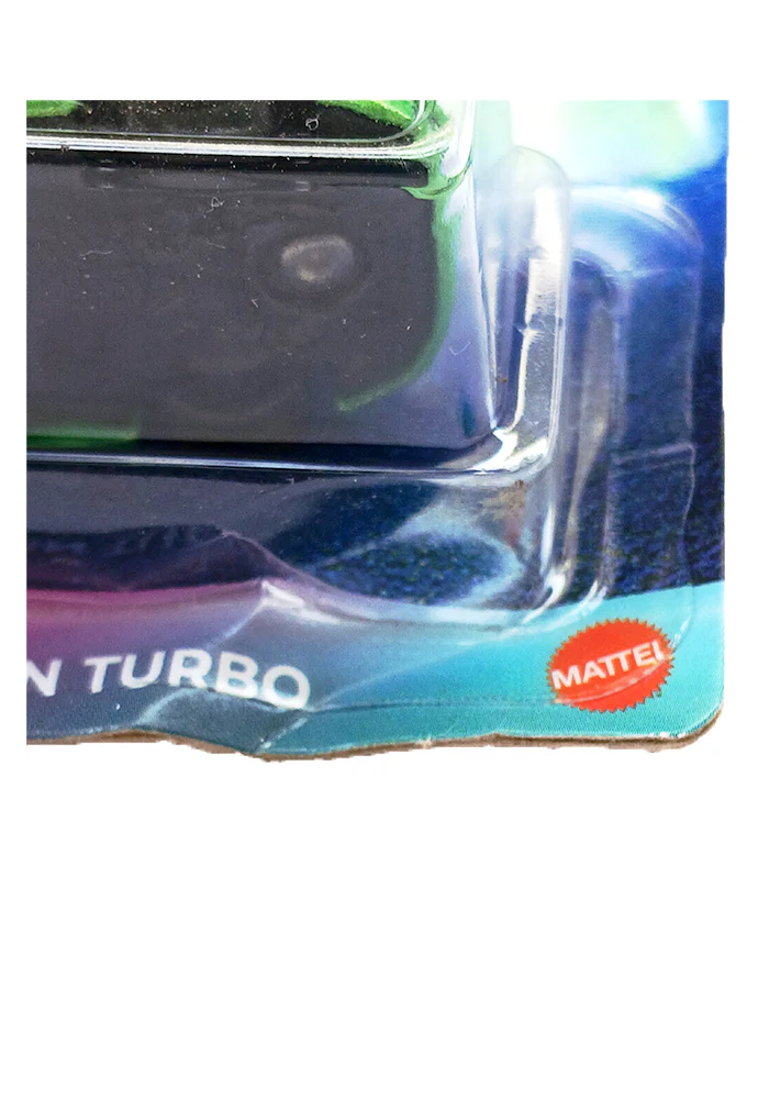 EXCLUSIVES Hot Wheels Premium Nissan 300ZX Twin Turbo - Green / Black - 2024 Card (Creased Card / Car in Excellent Condition) (With Protector Case) - Image 2