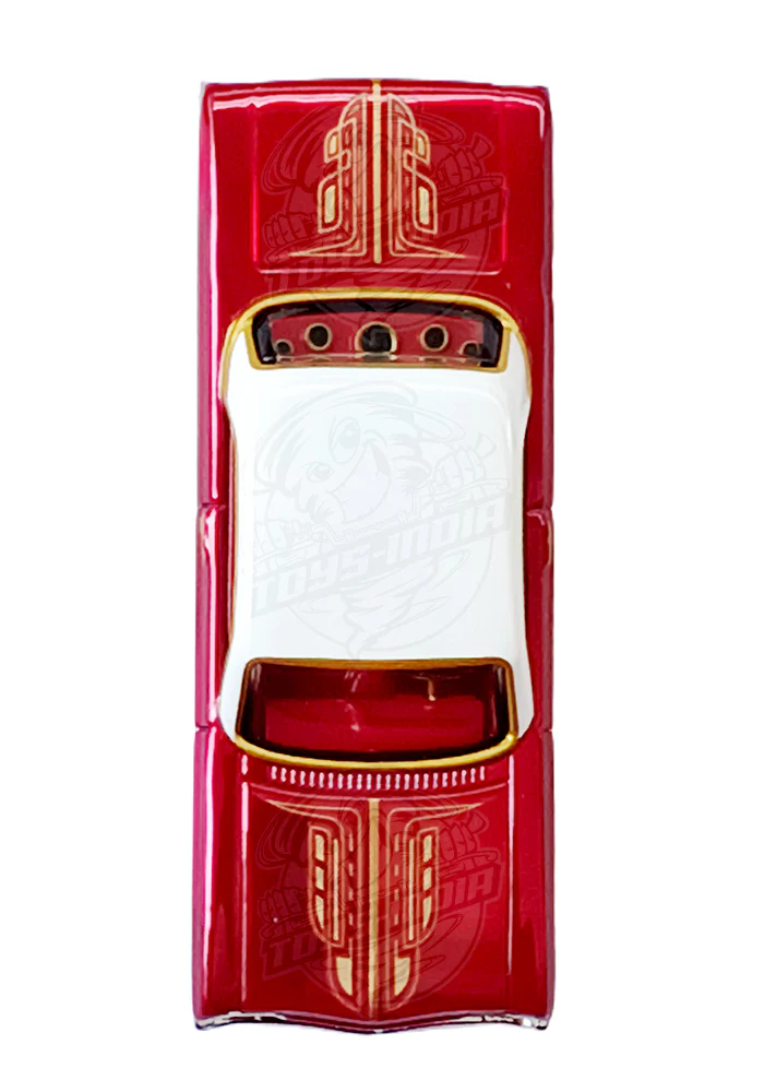 EXCLUSIVES Hot Wheels RLC Collectors 1964 Chevrolet Impala - Red / White - 2023 Card - Image 4