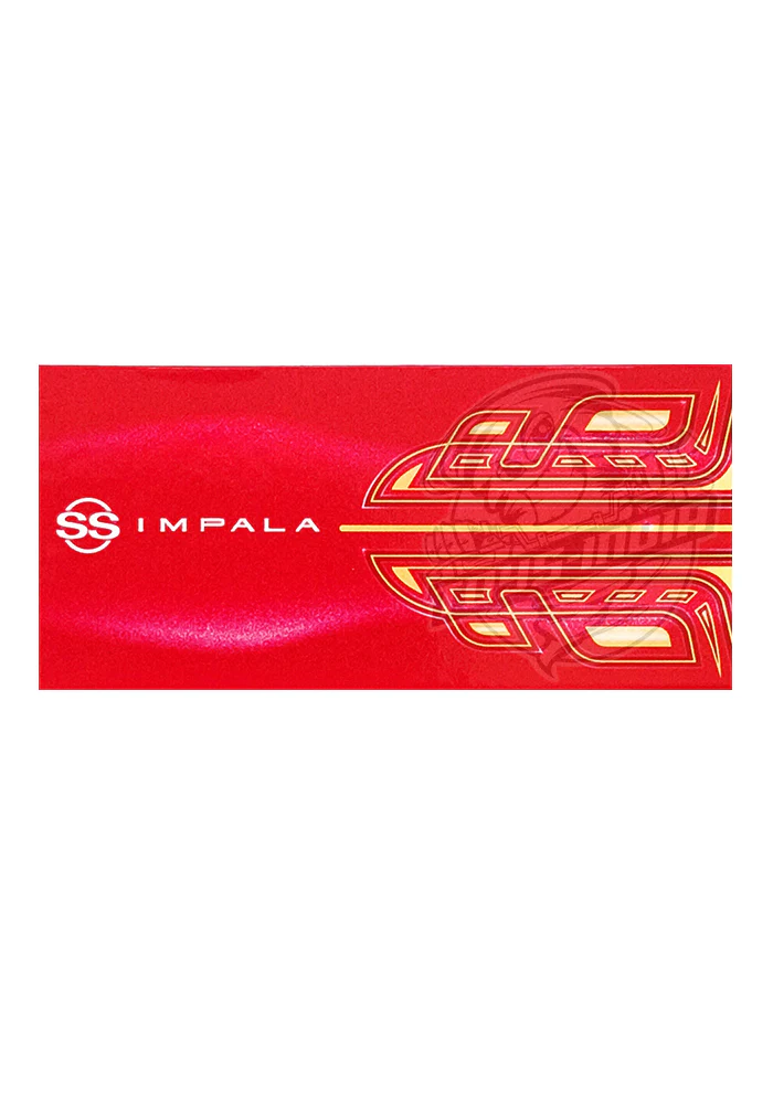 EXCLUSIVES Hot Wheels RLC Collectors 1964 Chevrolet Impala - Red / White - 2023 Card - Image 7