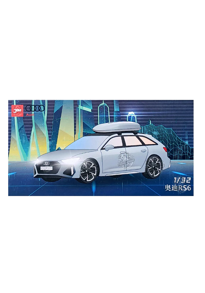 EXCLUSIVES JKM Audi RS6 - Grey (Scale 1:32) - Image 2