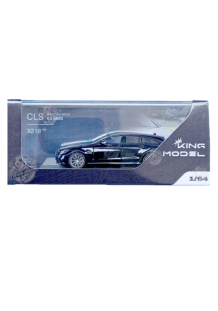 EXCLUSIVES King Model Mercedes-Benz CLS63 AMG - Black (Scale 1:64) - Image 5