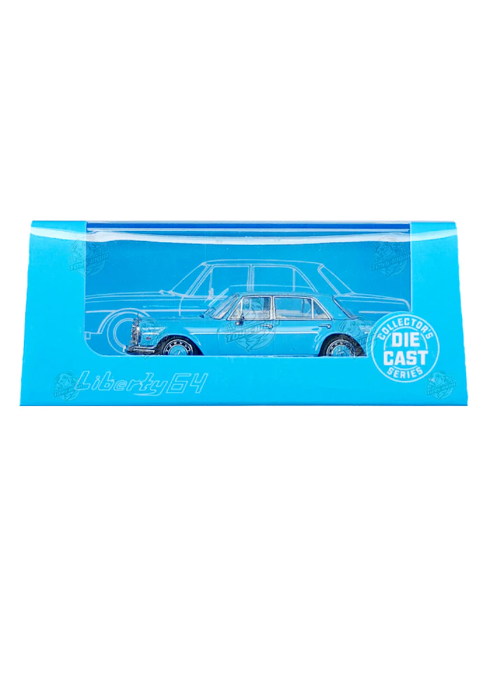 EXCLUSIVES Liberty 64 Mercedes-Benz 300SEL - Blue (Scale 1:64)