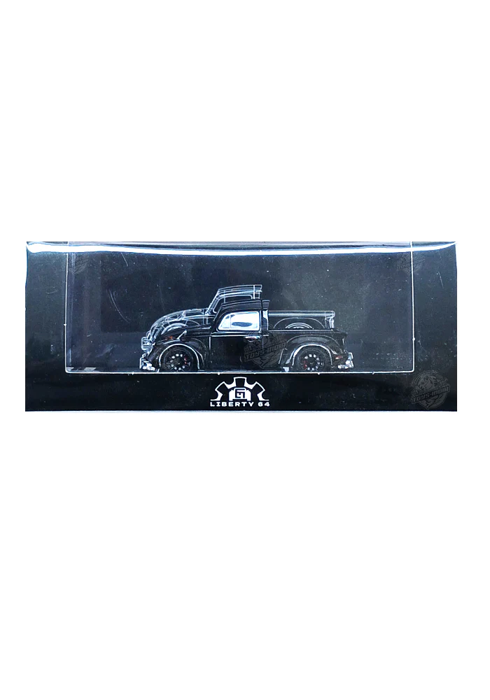 EXCLUSIVES Liberty 64 Volkswagen Beetle Pickup - Black (Scale 1:64)