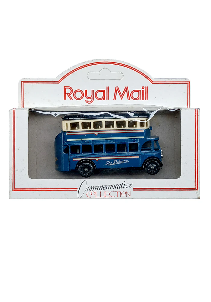 EXCLUSIVES Lledo UK Models of Days Gone 1922 AEC Regent Double Deck Bus - Blue (Scale 1:43)