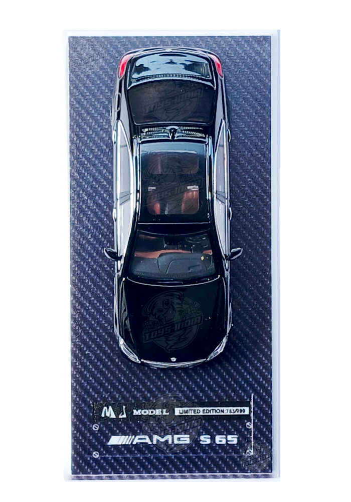 EXCLUSIVES M J Model Mercedes-Benz AMG S 65 - Black (Scale 1:64) - Image 2