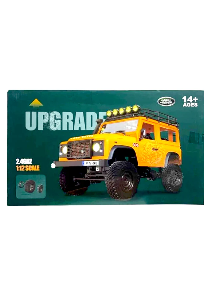 EXCLUSIVES M N Model Land Rover Defender 90 - Grey (Scale 1:12) (With Remote Control 2.4GHz) - Image 2
