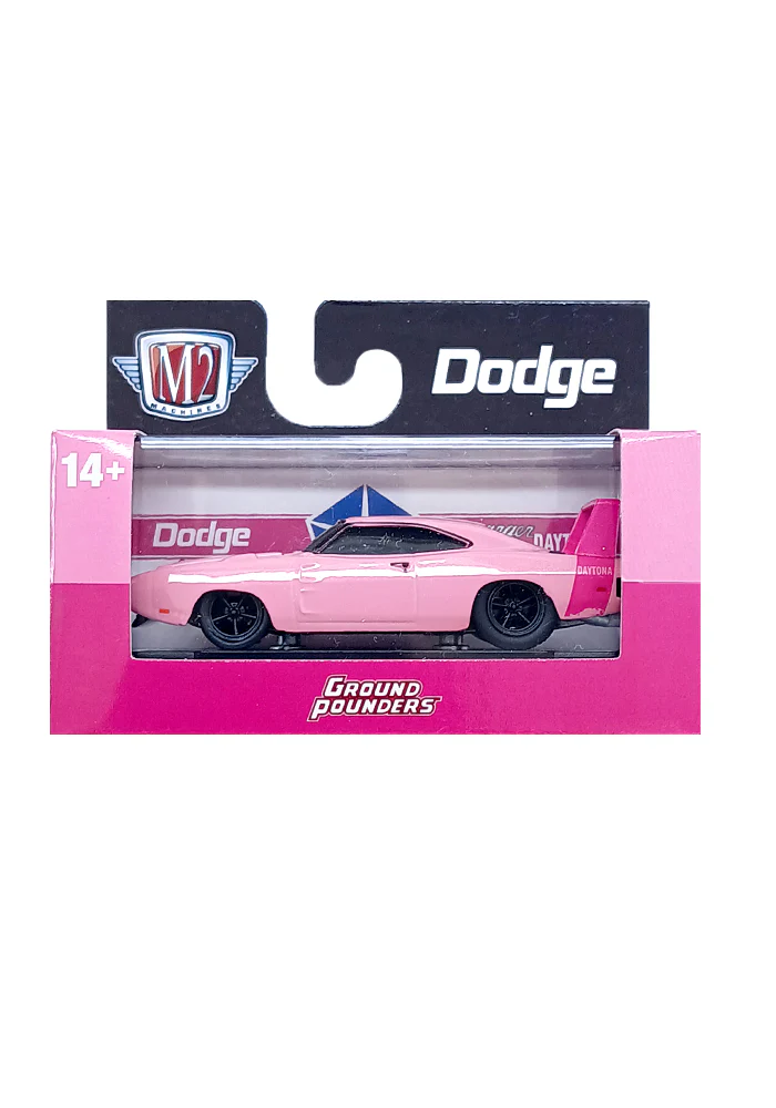 M2 Machines 1969 Dodge Charger Daytona HEMI - Pink