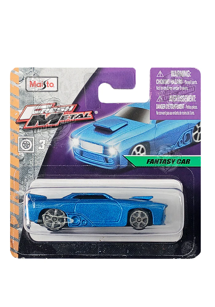 Exclusives Maisto Fresh Metal Fantasy Car - Blue - 2018 Card