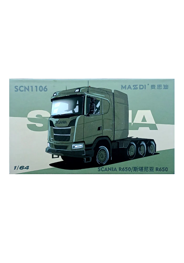 EXCLUSIVES MASSDI Scania R650 - Green (Scale 1:64) - Image 4