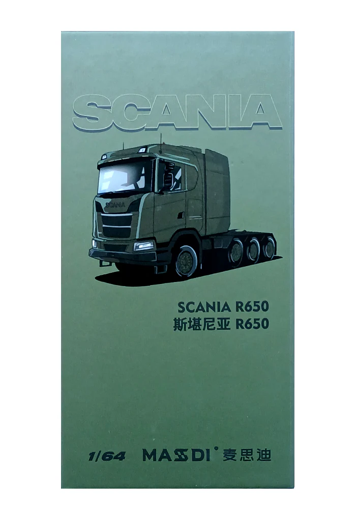 EXCLUSIVES MASSDI Scania R650 - Green (Scale 1:64) - Image 6