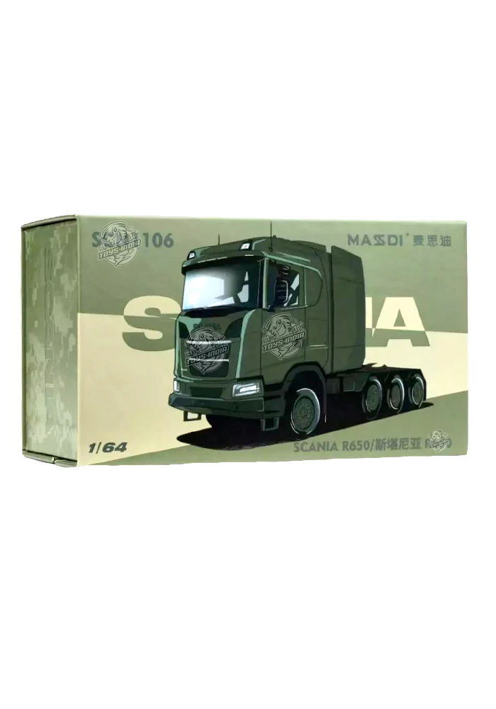 EXCLUSIVES MASSDI Scania R650 - Green (Scale 1:64) - Image 7
