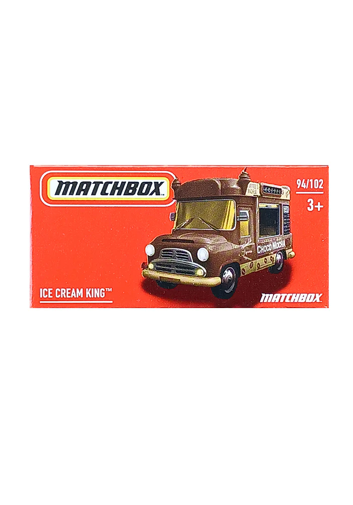 EXCLUSIVES Matchbox Ice Cream King - Brown - 2022 Box