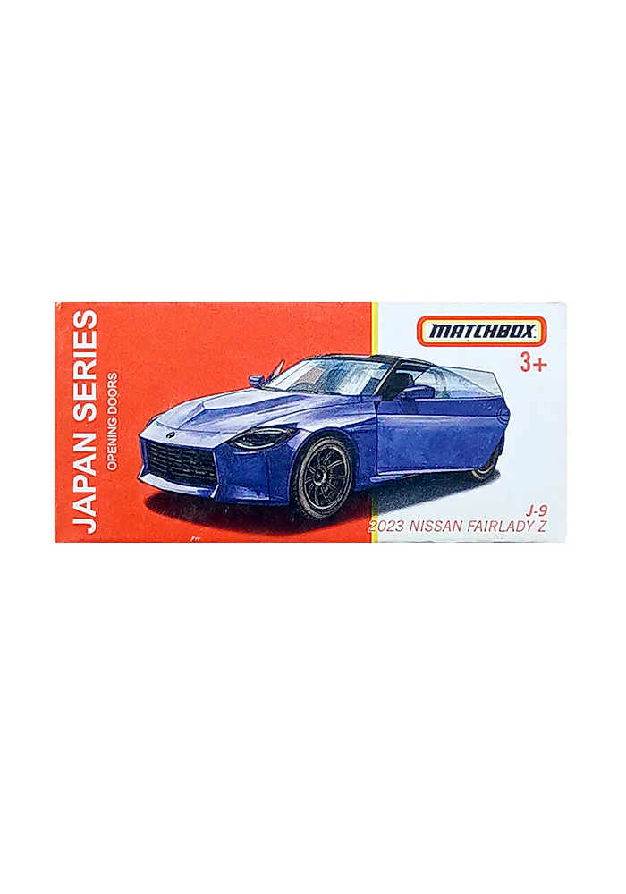 EXCLUSIVES Matchbox Japan Series 2023 Nissan Fairlady Z - Blue - 2023 Box