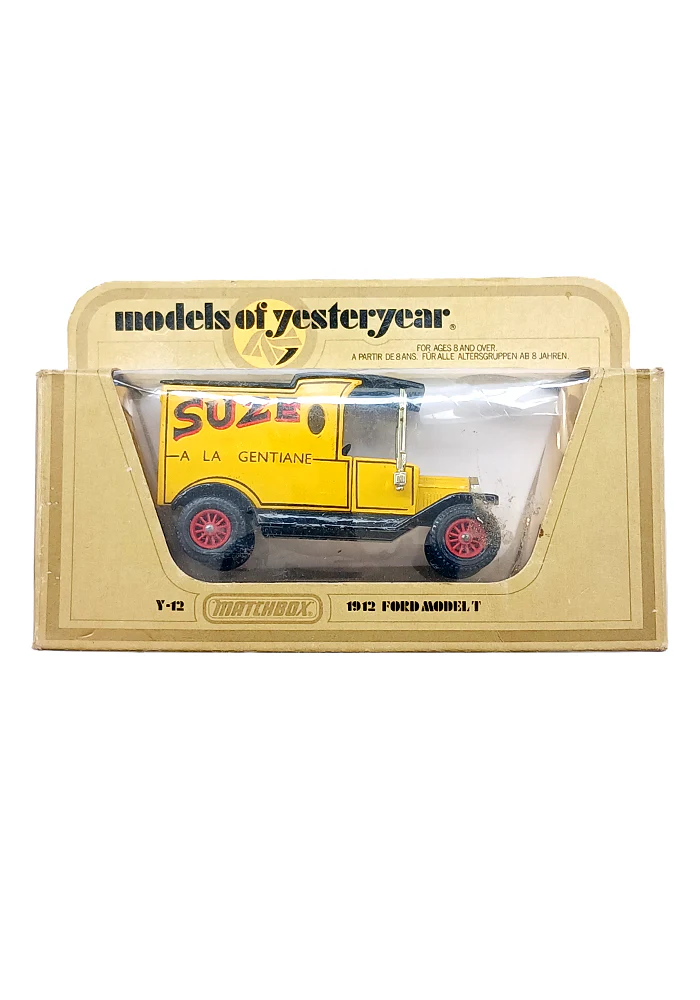 EXCLUSIVES Matchbox Models of Yesteryear SUZE 1912 Ford Model T - Yellow