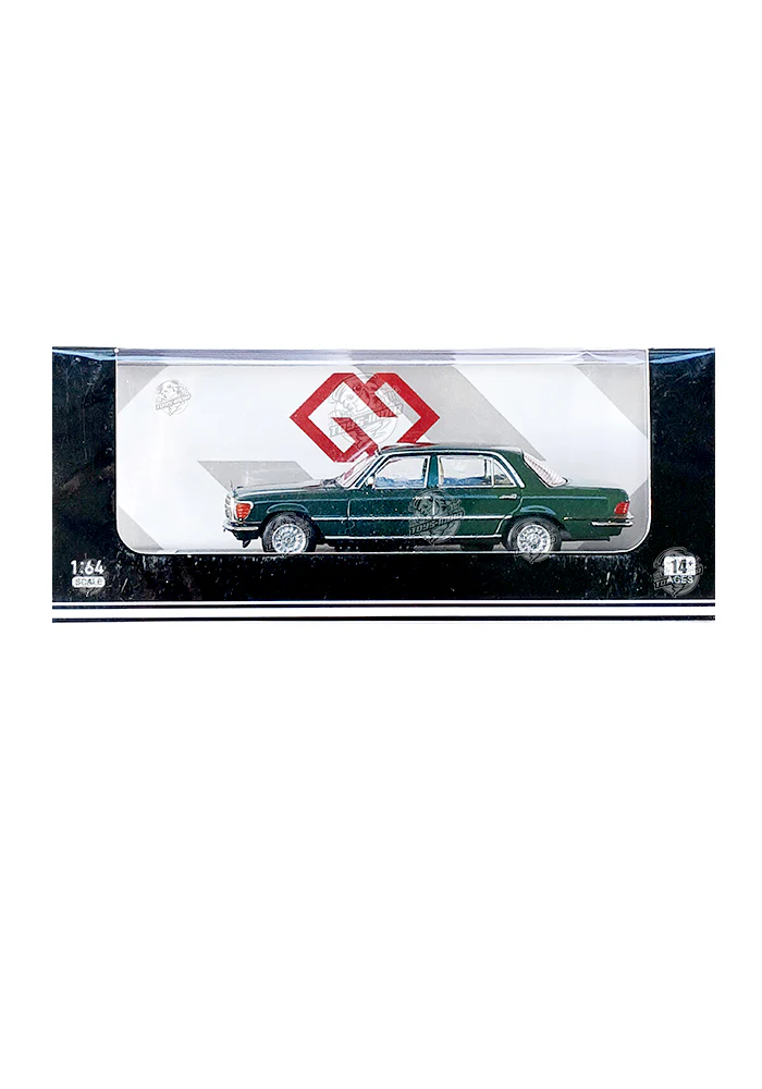 EXCLUSIVES Maxwell Mercedes-Benz 450 SEL 6.9 (W116) 1976 - Green (Scale 1:64)