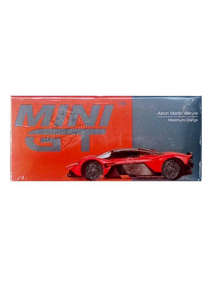 EXCLUSIVES MINI GT Aston Martin Valkyrie - Orange (Scale 1:64)