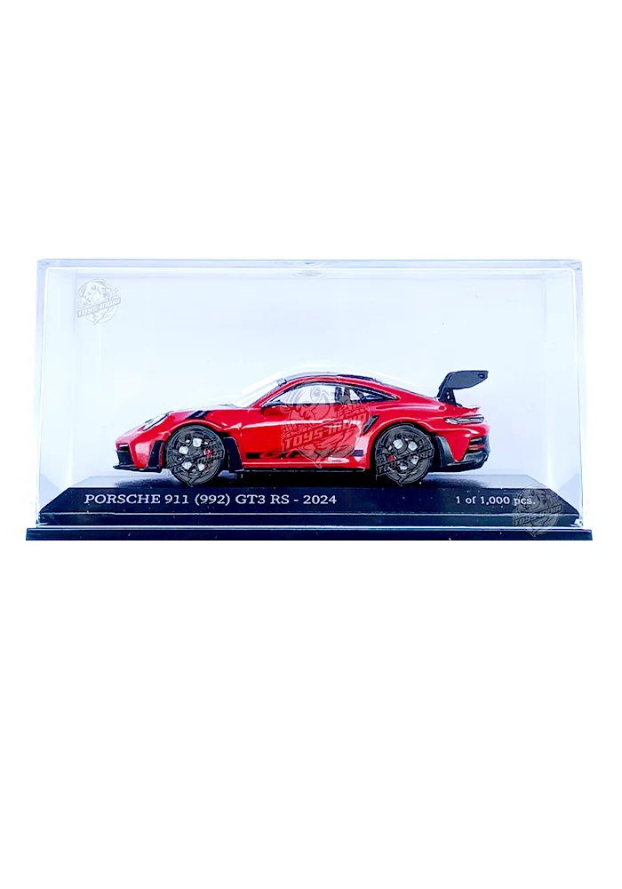EXCLUSIVES Minichamps 64 Porsche 911 (992) GT3 RS - Red (Scale 1:64)