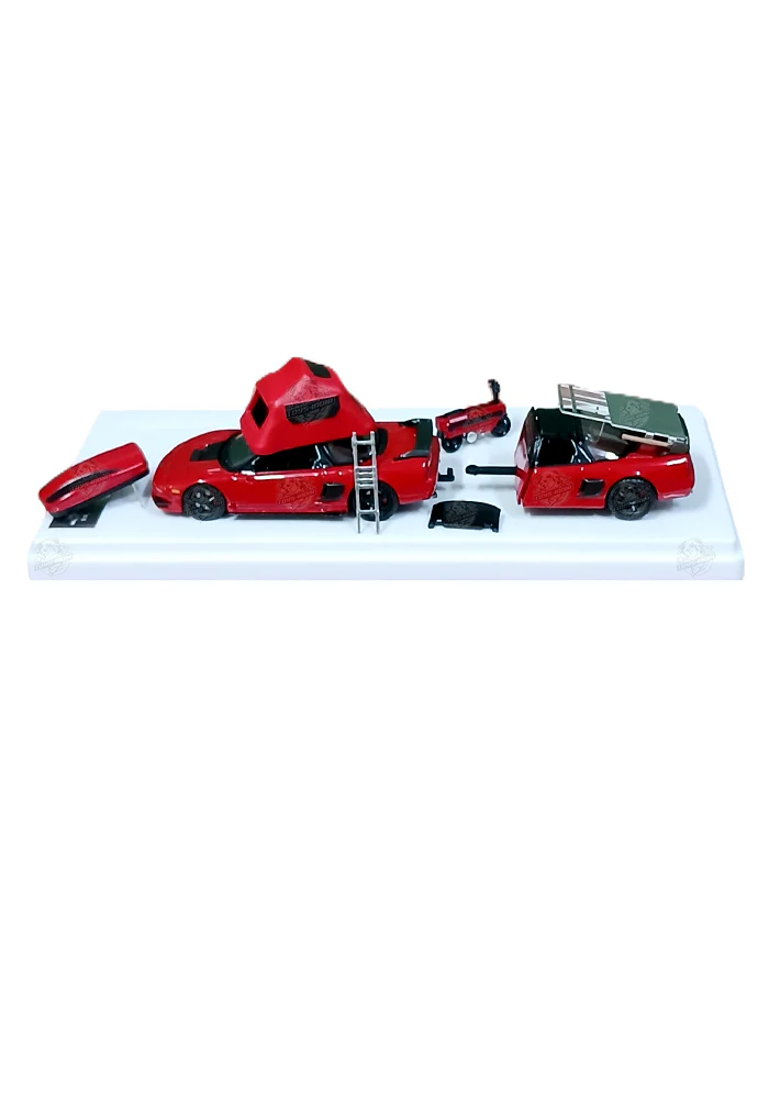 EXCLUSIVES MLGB Honda NSX - Red (With Extra Fittings) (Scale 1:64) - Image 4