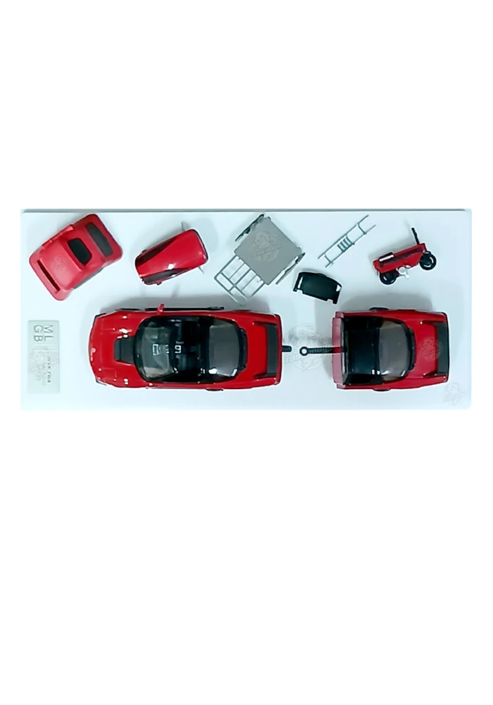 EXCLUSIVES MLGB Honda NSX - Red (With Extra Fittings) (Scale 1:64) - Image 5