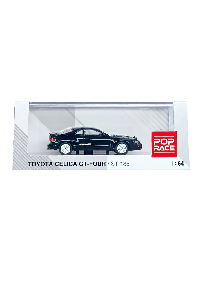 EXCLUSIVES Pop Race Toyota Celica GT-Four - Black (Scale 1:64)