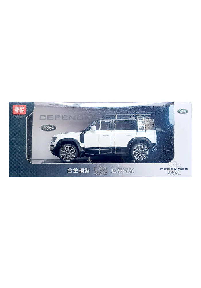 EXCLUSIVES QY Land Rover Defender 110 - White (Scale 1:32)