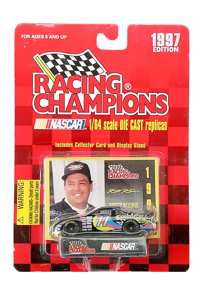 Exclusives Racing Champions Nascar Brett Bodine - Black (Scale 1:64)