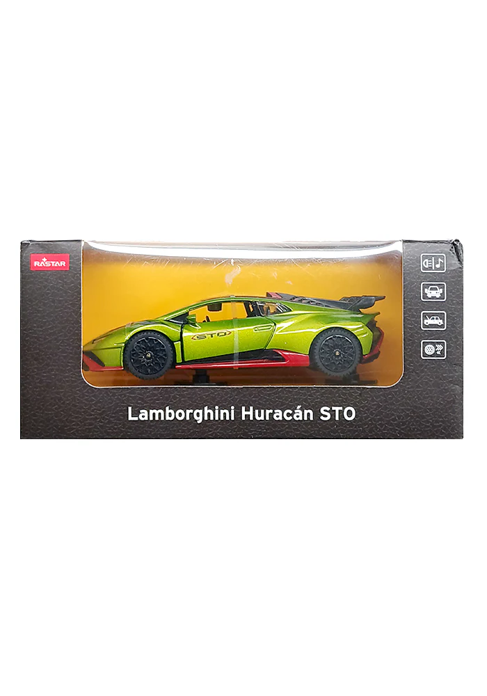 EXCLUSIVES Rastar Lamborghini Huracan STO - Green (Scale 1:32)