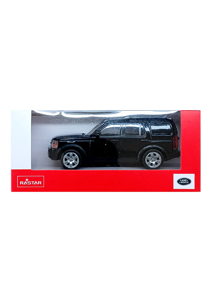EXCLUSIVES Rastar Land Rover Discovery 3 - Black (Scale 1:43)