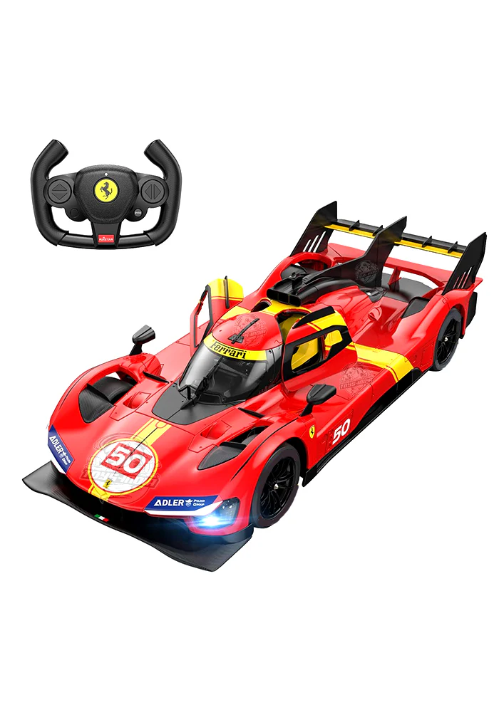 EXCLUSIVES Rastar R/C Ferrari 499P - Red (Scale 1:24) (2.4 GHz) - Image 2