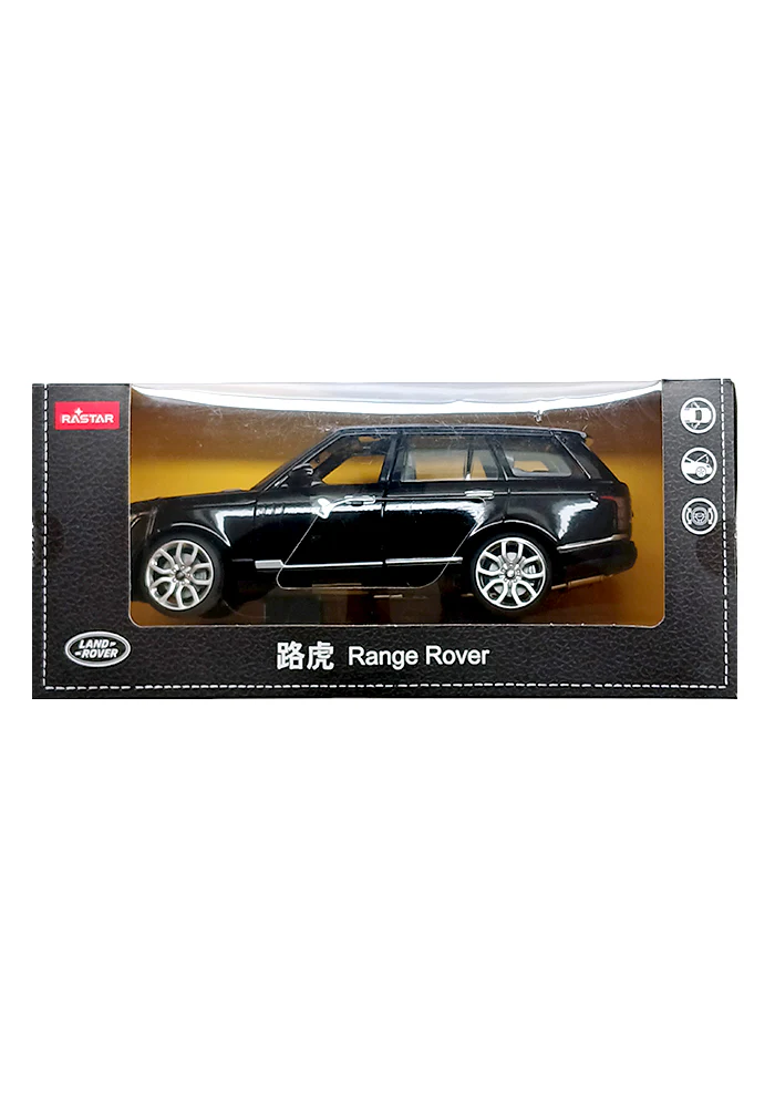 EXCLUSIVES Rastar Range Rover - Black (Scale 1:24)