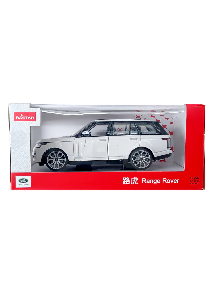 EXCLUSIVES Rastar Range Rover - White (Scale 1:24)