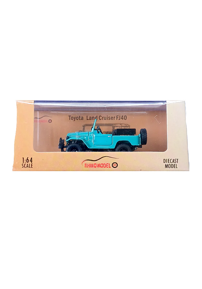EXCLUSIVES Rhino Toyota Land Cruiser FJ40 - Green (Scale 1:64)
