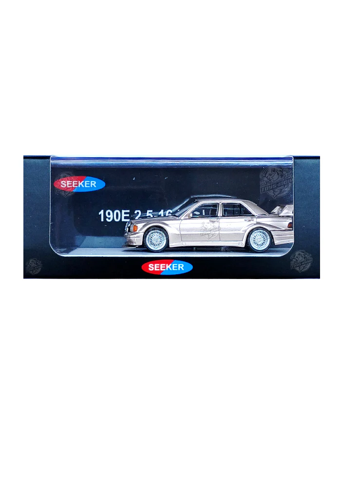 EXCLUSIVES Seeker Mercedes-Benz 190E 2.5-16 Evolution - Pink (Scale 1:64) - Image 5