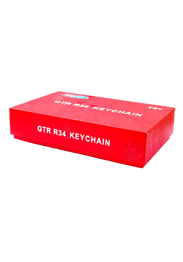 EXCLUSIVES Seeker Nissan GTR R34 Keychain - Black (Scale 1:64) - Image 4