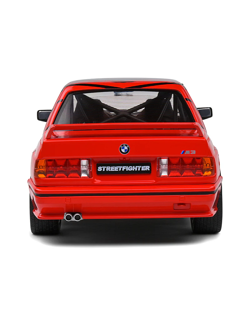 Solido ADVAN BMW E30 M3 - Black / Red - 2023 (Scale 1:18) - Image 3