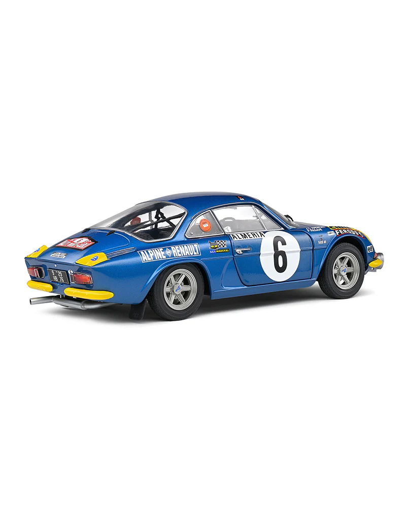 Solido Alpine A110 1600S Rallye De Montecarlo 1972 - Blue - 2023 (Scale 1:18) - Image 4