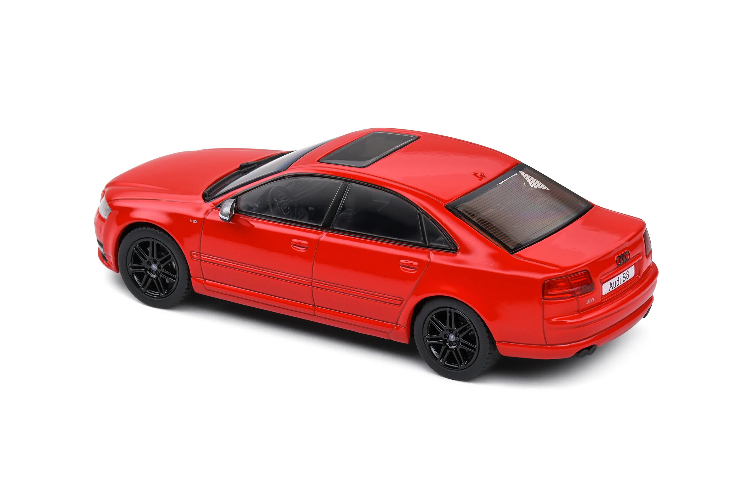 Solido Audi S8 D3 5.2I-V10 - Red - 2023 (Scale 1:43) - Image 7