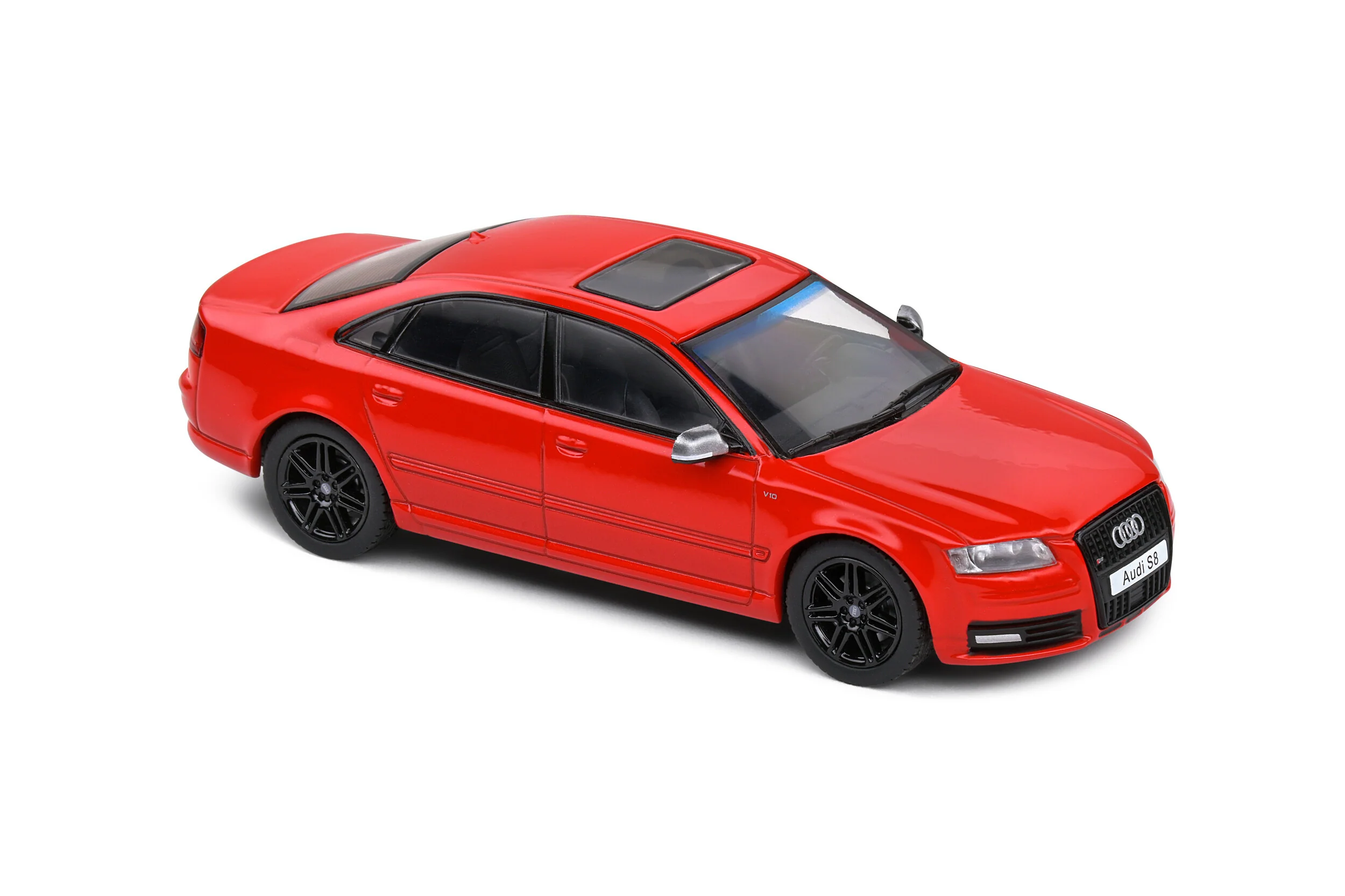 Solido Audi S8 D3 5.2I-V10 - Red - 2023 (Scale 1:43) - Image 8