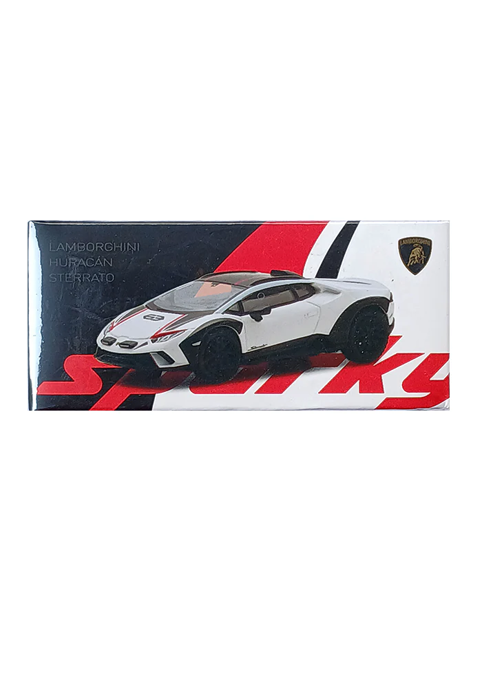 EXCLUSIVES Sparky Lamborghini Huracan Sterrato - White (Scale 1:64)