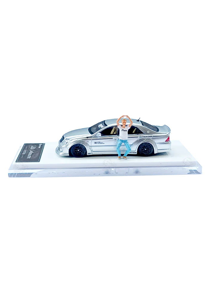 EXCLUSIVES Star Models Toyota Crown S180 Athlete LB - Silver (Scale 1:64) - Image 2