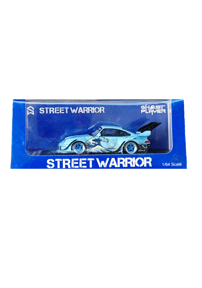 EXCLUSIVES Street Warrior RAUH-Welt Begriff - Blue (Scale 1:64)