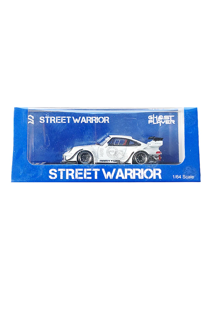 EXCLUSIVES Street Warrior RAUH-Welt Begriff - White (Scale 1:64)
