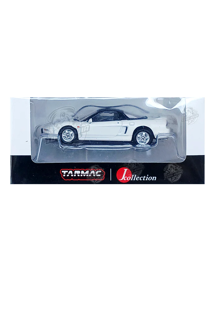 EXCLUSIVES Tarmac J Collection Honda NSX (NA1) - White (Scale 1:64)