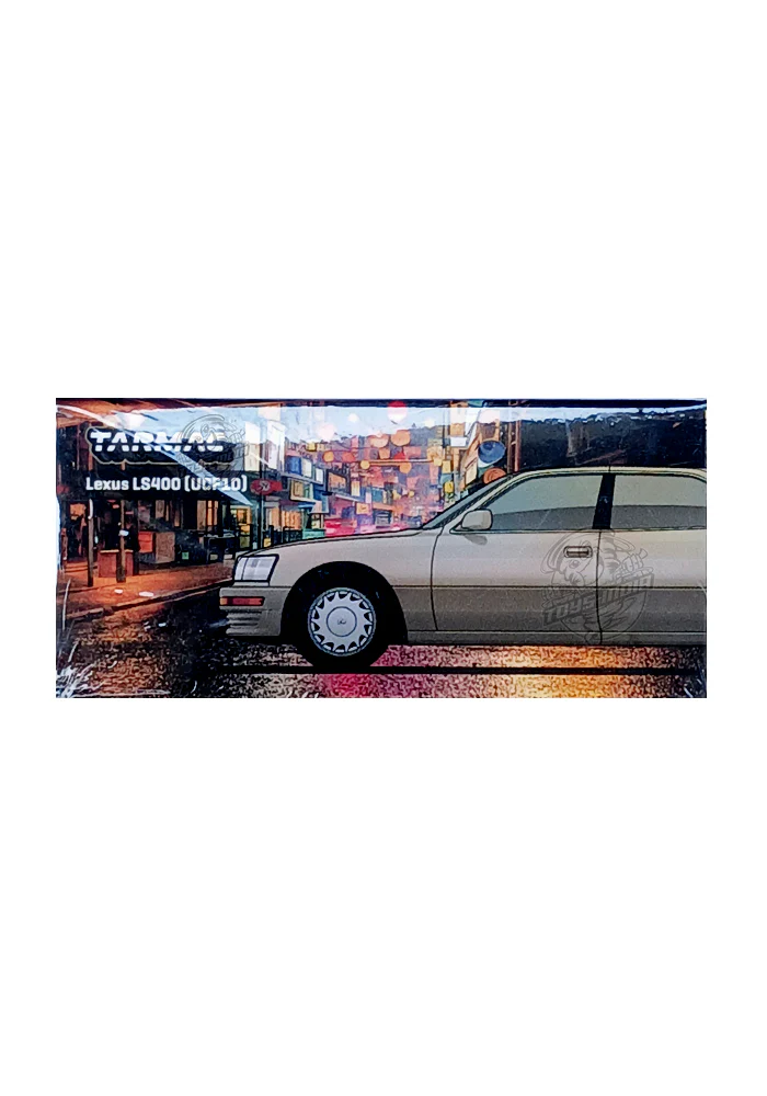 EXCLUSIVES Tarmac Lexus LS400 (UCF10) - Grey (Scale 1:64)