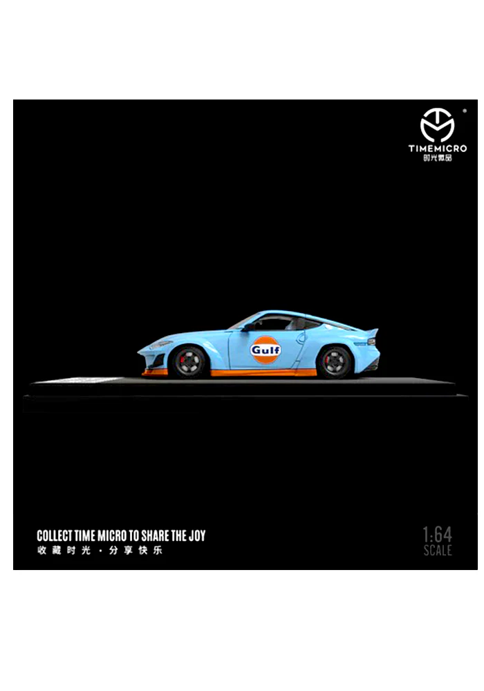 Exclusives Timemicro Gulf Nissan 400Z - Blue / Orange (Scale 1:64) - Image 2
