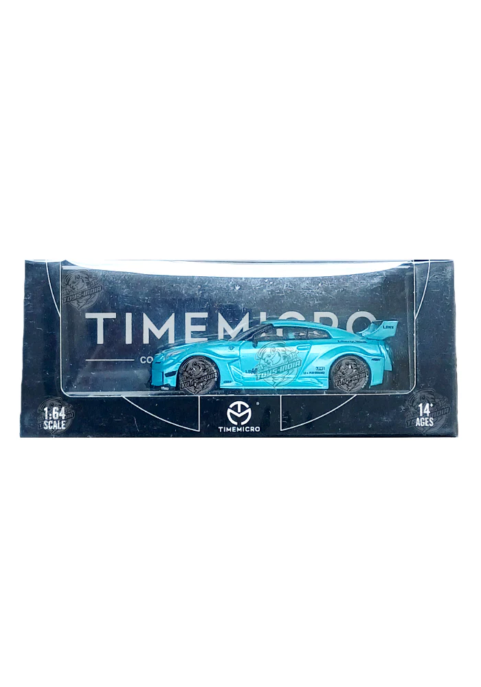 Exclusives Timemicro LBWK ADVAN Nissan GTR R-35 - Green (Scale 1:64)