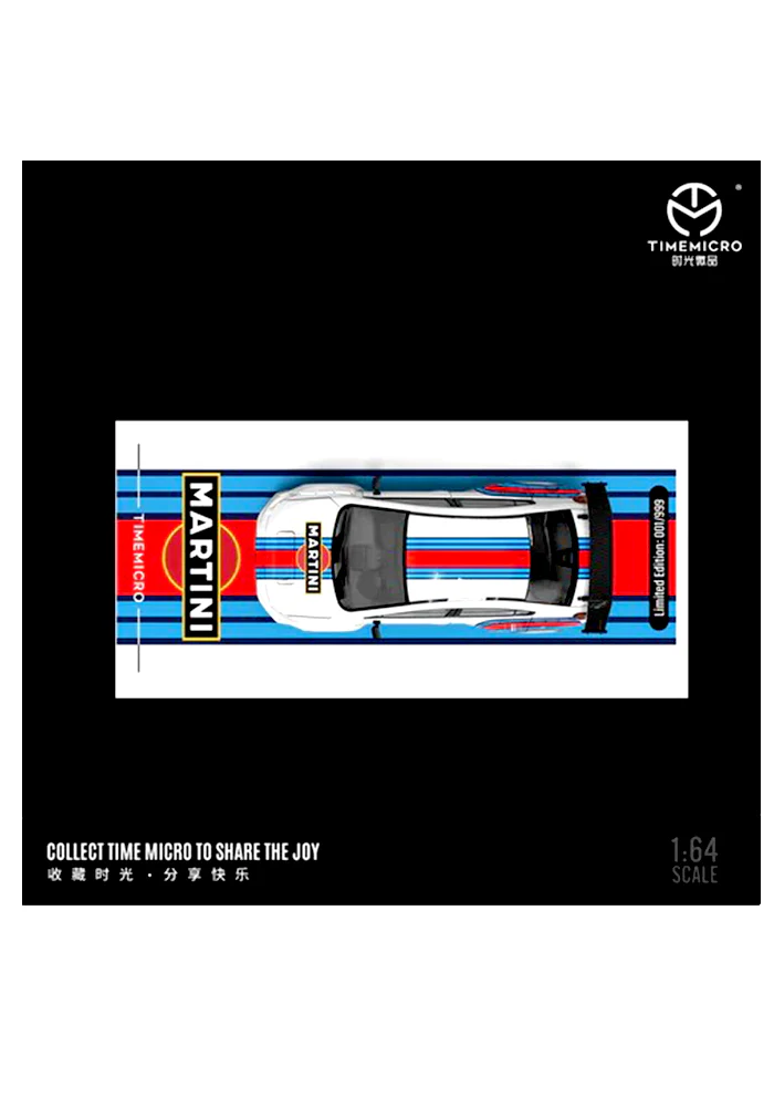 Exclusives Timemicro Martini Coating Subaru Leopard WRX STi - White (Scale 1:64) - Image 2