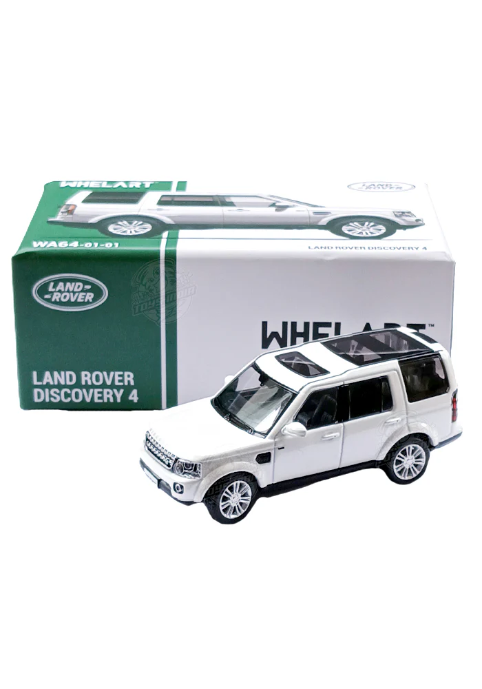 EXCLUSIVES Whelart Land Rover Discovery 4 - White (Silver Wheel) (Scale 1:64) - Image 2