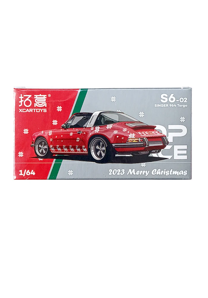 EXCLUSIVES XCARTOYS Pop Race Singer 964 - Red (Scale 1:64)