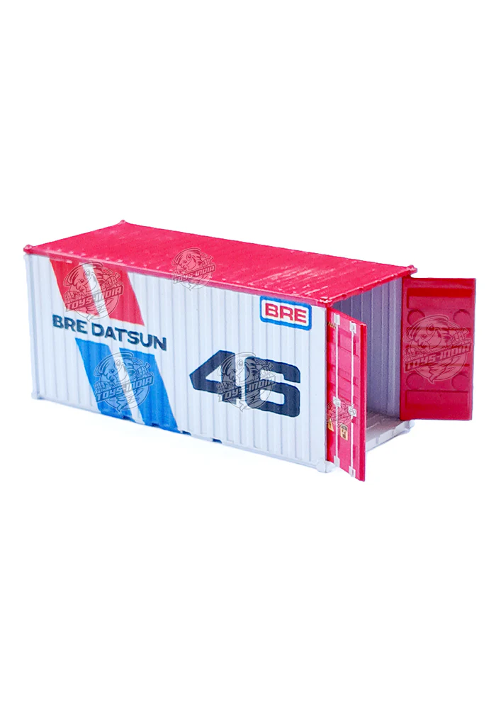 EXCLUSIVES You & Car First Container BRE Datsun 46 - White (Scale 1:64) - Image 3